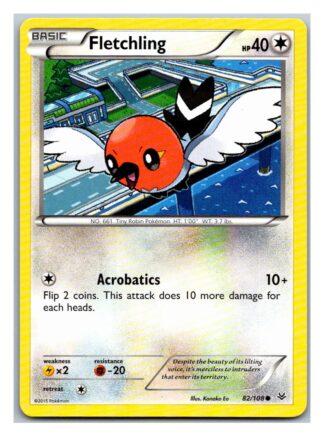 Fletchling 82/108 Roaring Skies (Common) (Exc Condition)