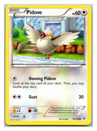 Pidove 78/108 Roaring Skies (Common) (Exc Condition)