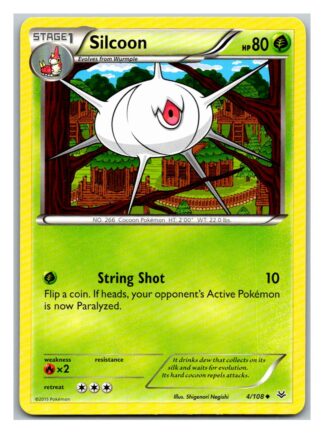 Silcoon 4/108 Roaring Skies (Rare) (Exc Condition)