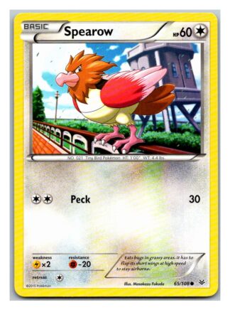 Spearow 65/108 Roaring Skies (Common) (Exc Condition)