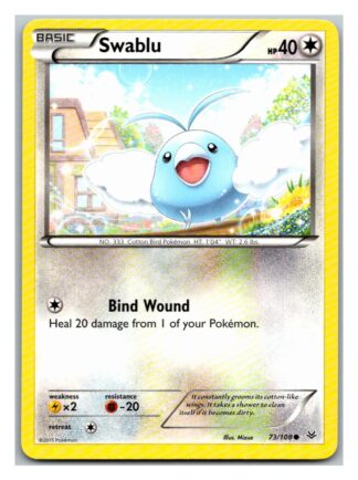 Swablu 73/108 Roaring Skies (Common) (Exc Condition)