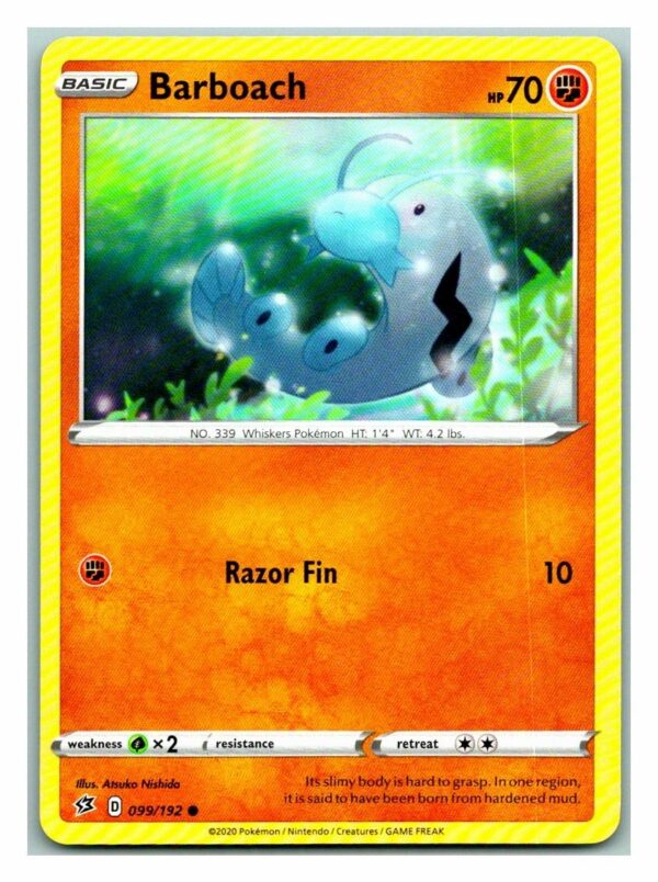 Barboach 99/192 Rebel Clash (Common) (Exc Condition)