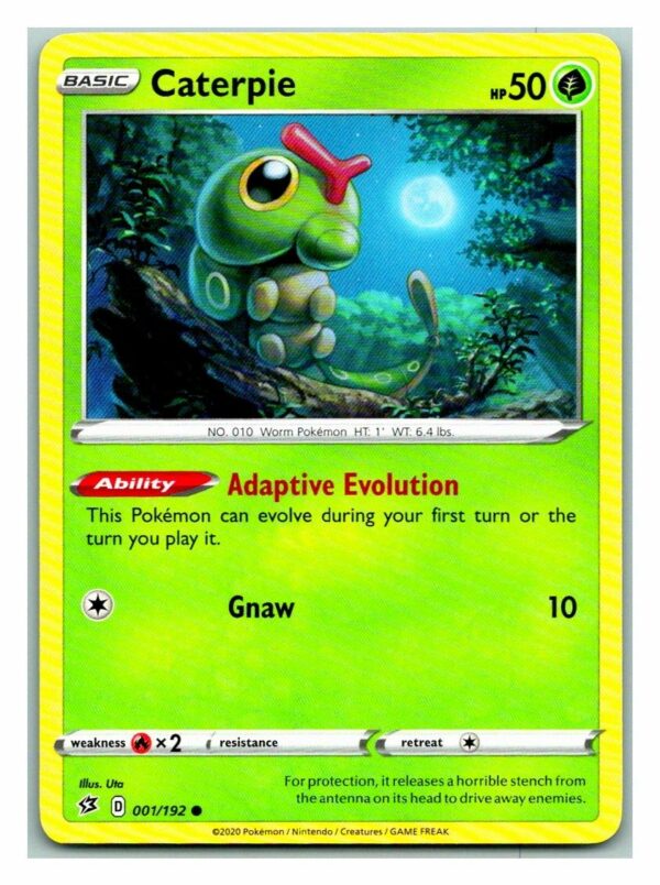 Caterpie 1/192 Rebel Clash (Common) (Exc Condition)