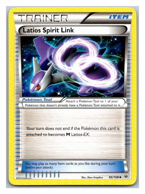Latios Spirit Link 85/108 Roaring Skies (Uncommon) (Exc Condition)