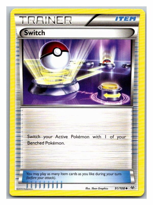 Switch 91/108 Roaring Skies (Uncommon) (Exc Condition)
