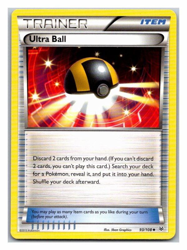 Ultra Ball 93/108 Roaring Skies (LP Condition) (Uncommon)