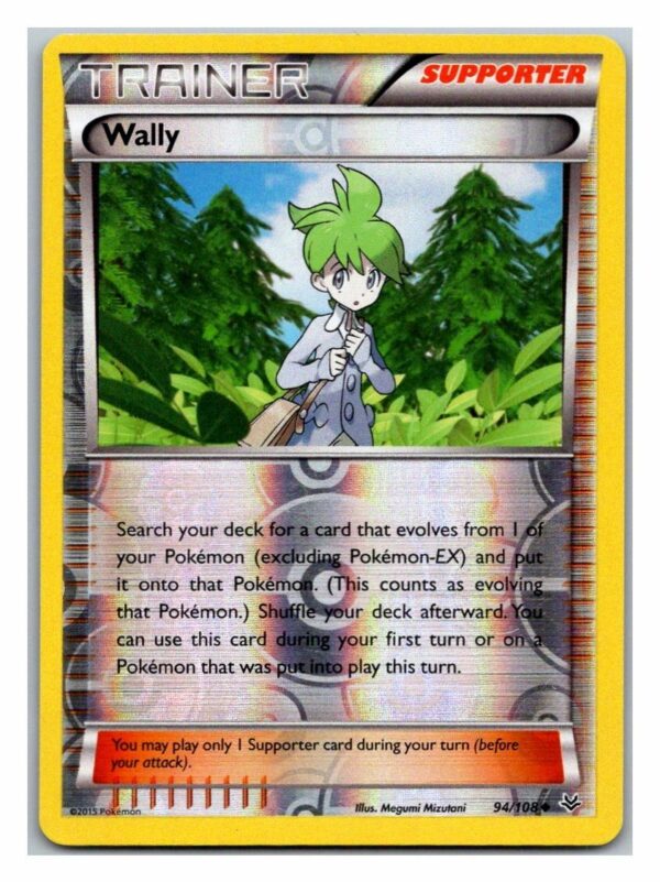 Wally 94/108 Roaring Skies (Reverse Holo) (Exc Condition)