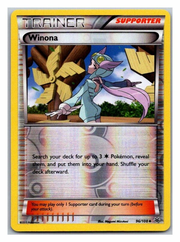 Winona 96/108 Roaring Skies (Reverse Holo) (Exc Condition)