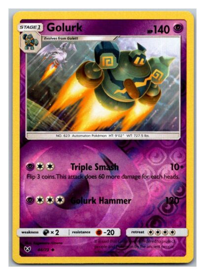 Golurk 44/73 Shining Legends (Exc Condition) (Reverse Holo)