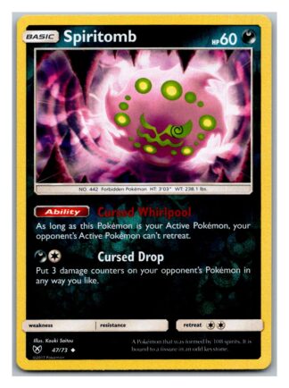 Spiritomb 47/73 Shining Legends (Reverse Holo) (Exc Condition)