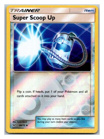 Super Scoop Up 66/73 Shining Legends (Reverse Holo) (Exc Condition)