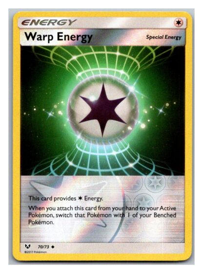 Warp Energy 70/73 Shining Legends (Reverse Holo) (Exc Condition)