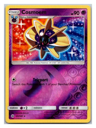 Cosmoem 65/149 Sun & Moon (Reverse Holo) (Exc Condition)