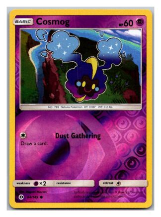 Cosmog 64/149 Sun & Moon (Reverse Holo) (Exc Condition)
