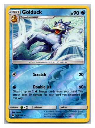 Golduck 29/149 Sun & Moon (Reverse Holo) (Exc Condition)