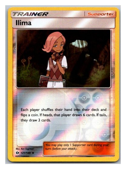 Ilima 121/149 Sun & Moon (Reverse Holo) (Exc Condition)