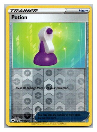 Potion 177/202 Sword and Shield (Reverse Holo) (Exc Condition)