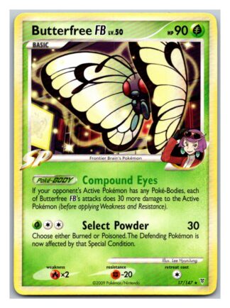 Butterfree FB 17/147 Supreme Victors (Rare) (Exc Condition)