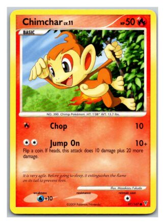 Chimchar 97/147 Supreme Victors (Common) (Exc Condition)