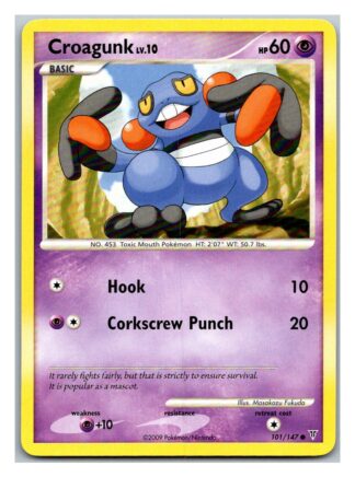 Croagunk 101/147 Supreme Victors (Common) (P Condition)