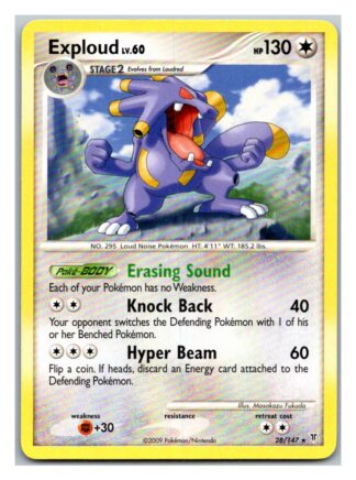 Exploud 28/147 Supreme Victors (Rare) (Exc Condition)