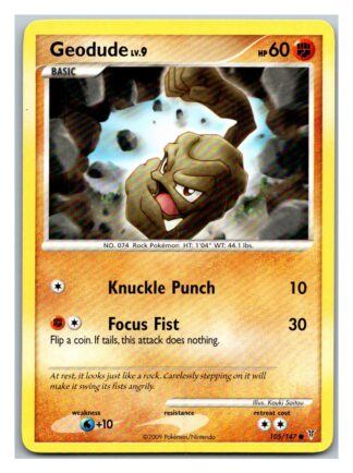 Geodude 105/147 Supreme Victors (Common) (LP Condition)