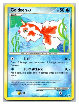 Goldeen 107/147 Supreme Victors (Common) (LP Condition)