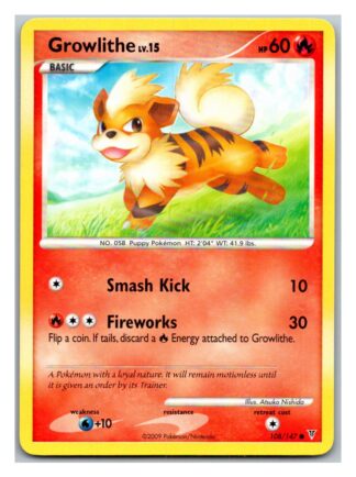 Growlithe 108/147 Supreme Victors (Common) (P Condition)