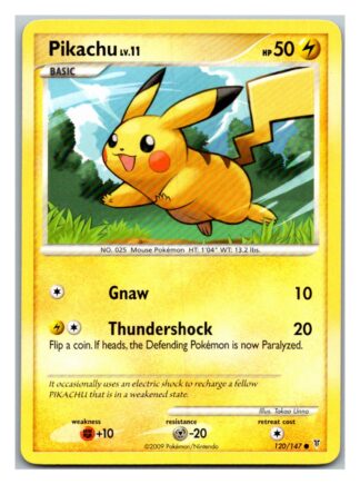 Pikachu 120/147 Supreme Victors (Common) (Exc Condition)