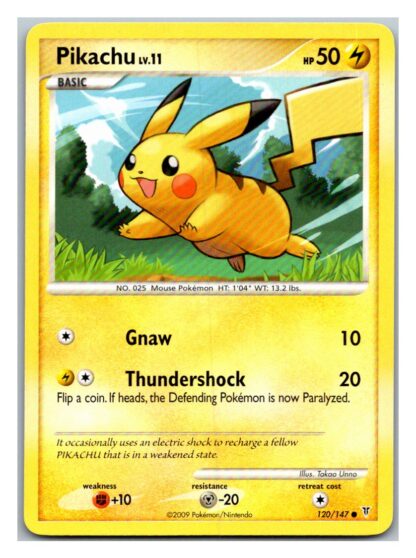 Pikachu 120/147 Supreme Victors (Common) (Exc Condition)