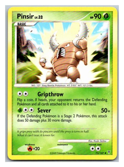 Pinsir 75/147 Supreme Victors (Uncommon) (LP Condition)