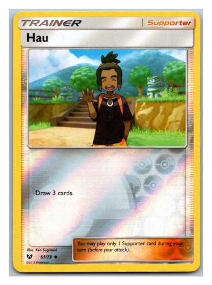 Hau 61/73 Shining Legends (Reverse Holo) (Exc Condition)
