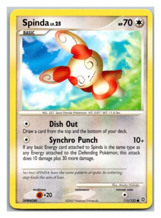 Spinda 111/132 Secret Wonders (Common) (P Condition)