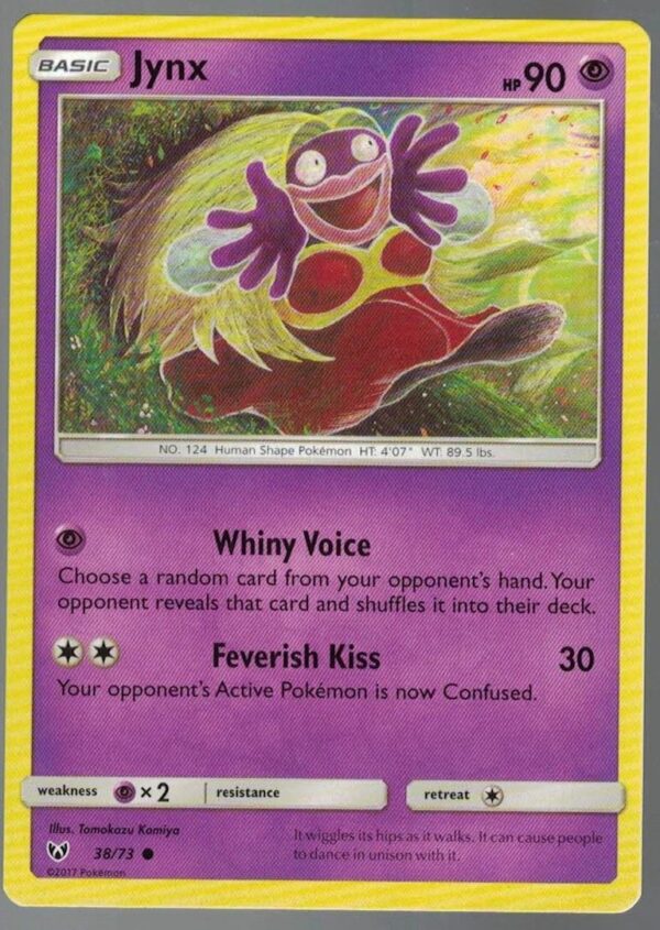 Jynx 38/73 Shining Legends (Common) (Exc Condition)