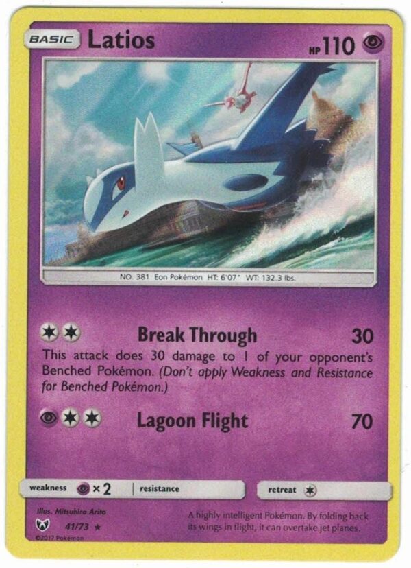 Latios 41/73 Shining Legends (Holo) (Exc Condition)