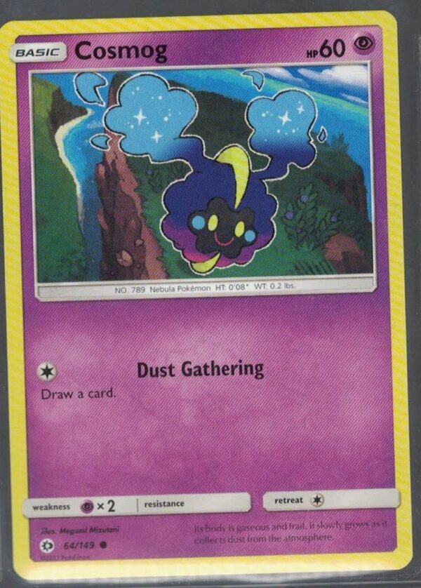 Cosmog 64/149 Sun & Moon (Common) (Exc Condition)
