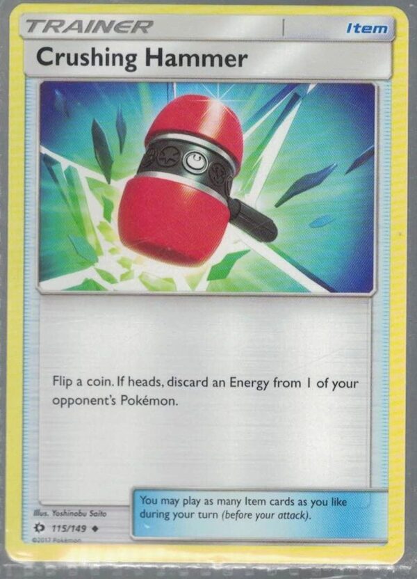 Crushing Hammer 115/149 Sun & Moon (Uncommon) (Exc Condition)