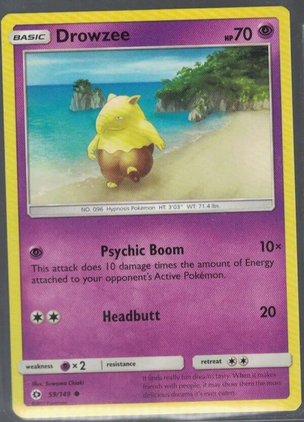 Drowzee 59/149 Sun & Moon (Common) (Exc Condition)