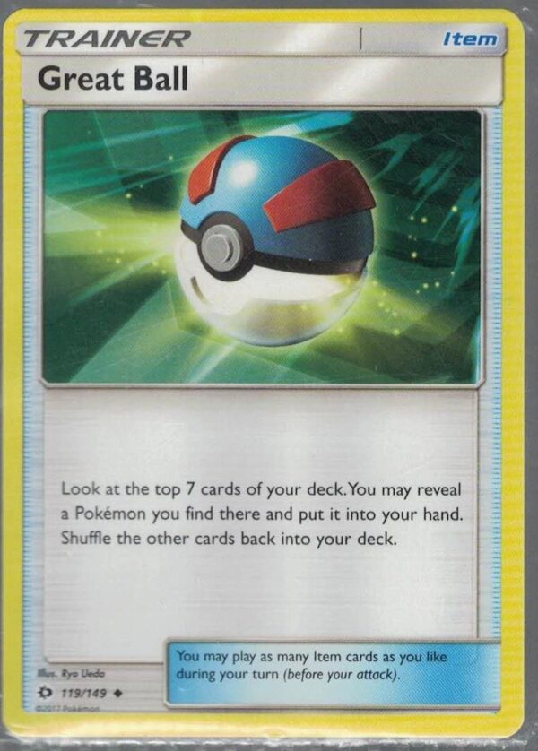 Great Ball 119/149 Sun & Moon (Uncommon) (Exc Condition)