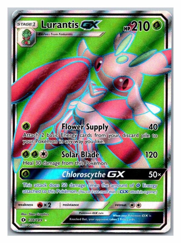 Lurantis GX 138/149 Sun & Moon (Ultra Rare) (Exc Condition)