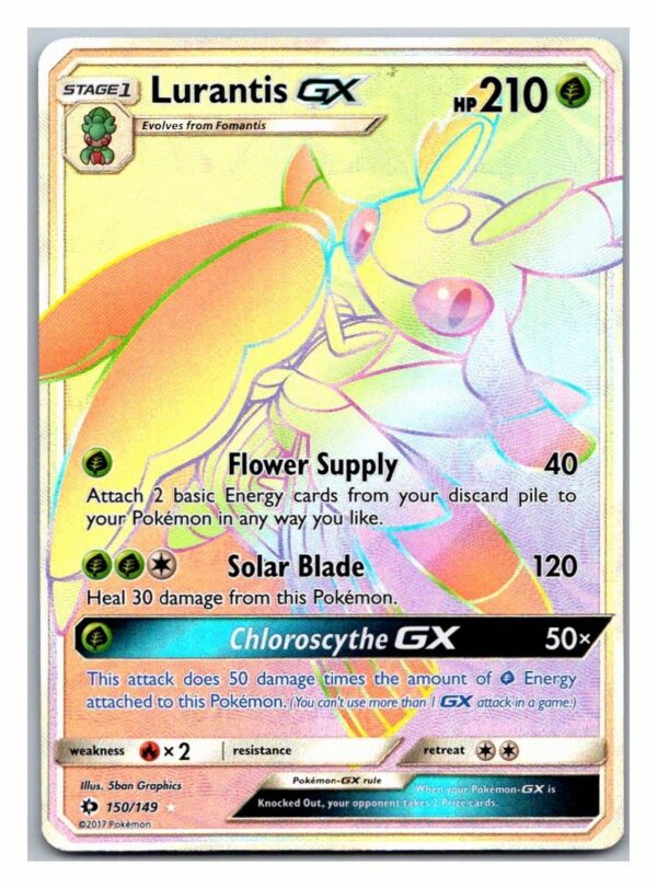 Lurantis GX 150/149 Sun & Moon (Ultra Rare) (Exc Condition)
