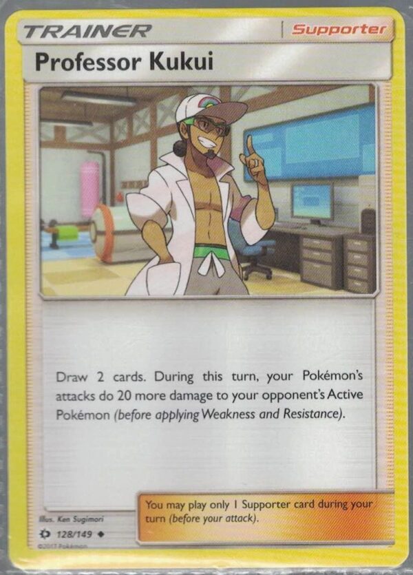 Professor Kukui 128/149 Sun & Moon (Uncommon) (Exc Condition)