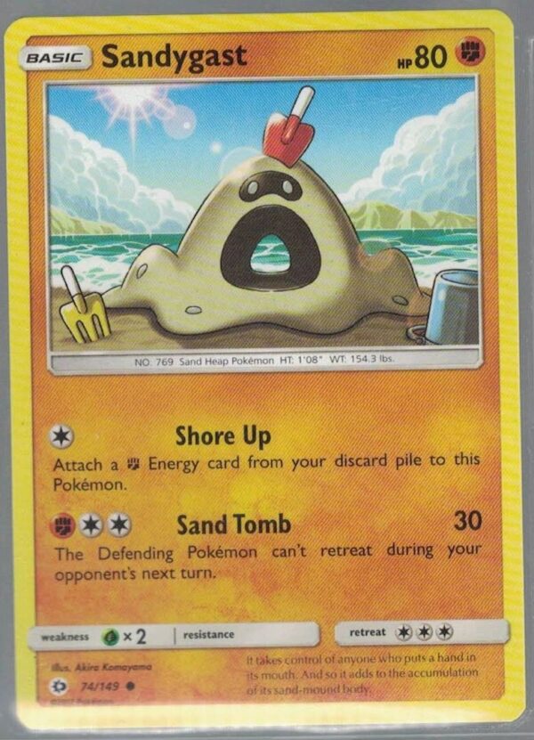 Sandygast 74/149 Sun & Moon (Common) (Exc Condition)