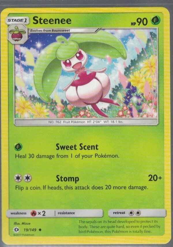 Steenee 19/149 Sun & Moon (Uncommon) (Exc Condition)