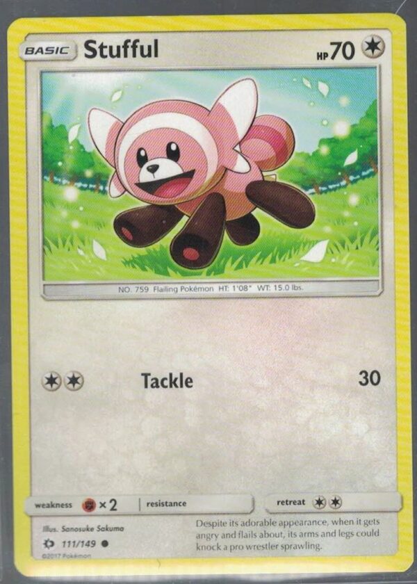 Stufful 111/149 Sun & Moon (Common) (Exc Condition)