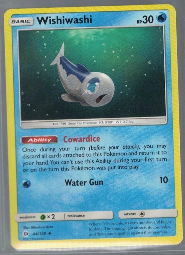 Wishiwashi 44/149 Sun & Moon (Uncommon) (Exc Condition)