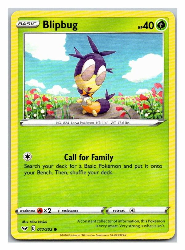 Blipbug 17/202 Sword and Shield (Common) (Exc Condition)