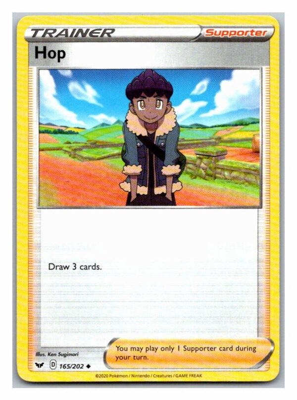 Hop 165/202 Sword and Shield (Uncommon) (Exc Condition)