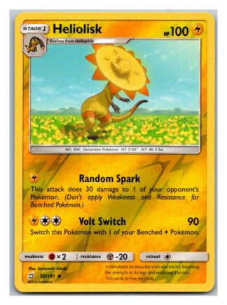 Heliolisk 50/181 Team Up (Reverse Holo) (Exc Condition)