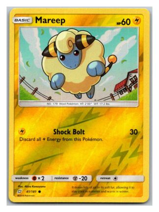 Mareep 41/181 Team Up (Reverse Holo) (Exc Condition)